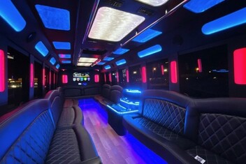 Lexington Limousine Bus Interior