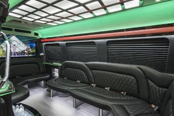 Lexington Sprinter Party Bus Interior