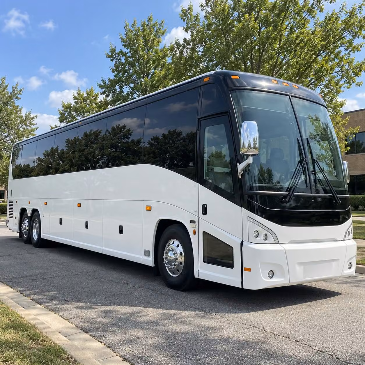 charter buses and minibuses for large lexington prom groups traveling together