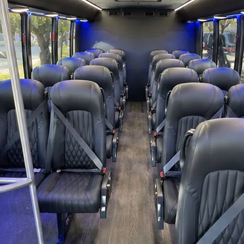 minibus and charter bus rentals for lexington legends and other local sports events