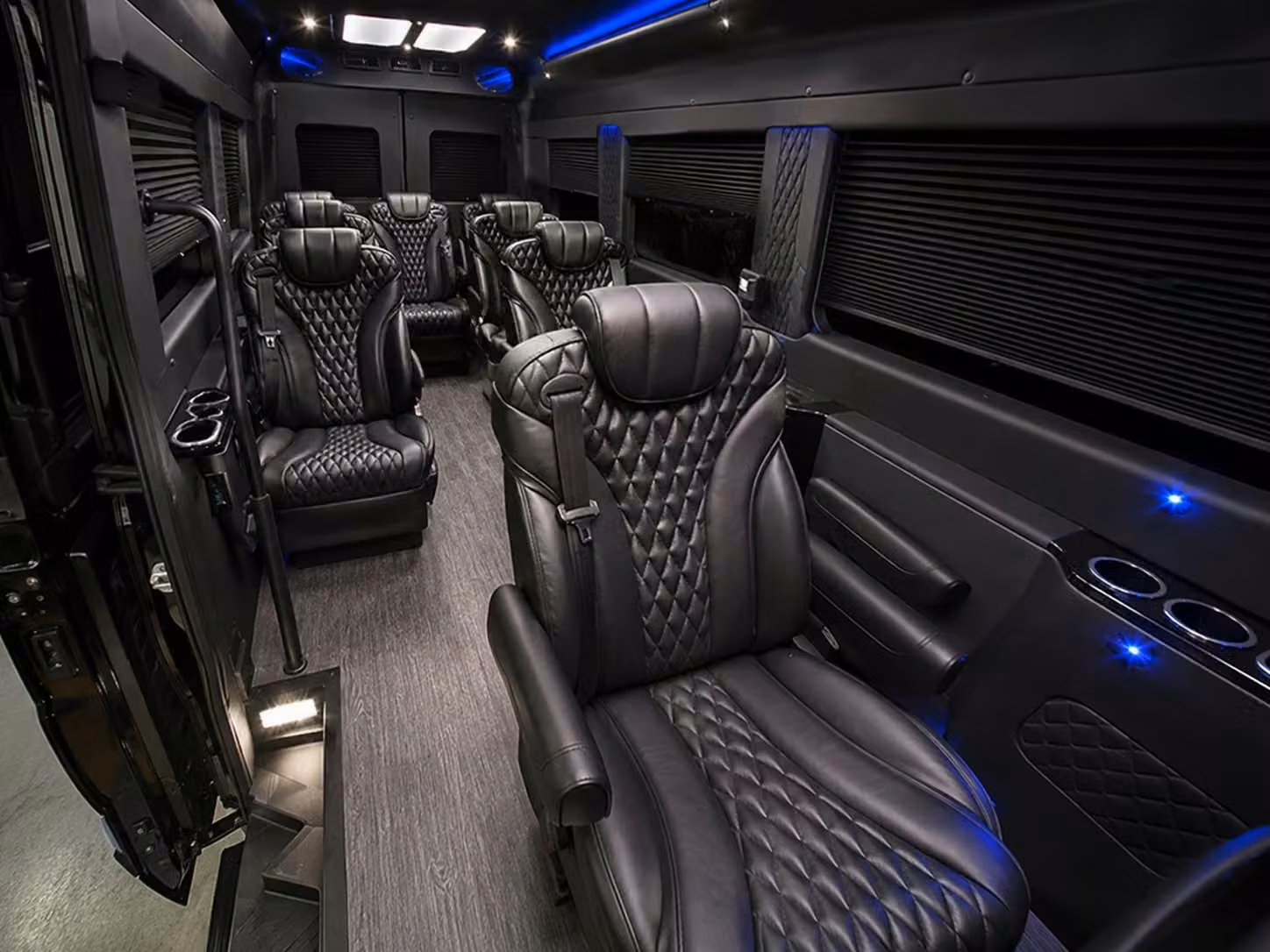 sprinter van with driver interior