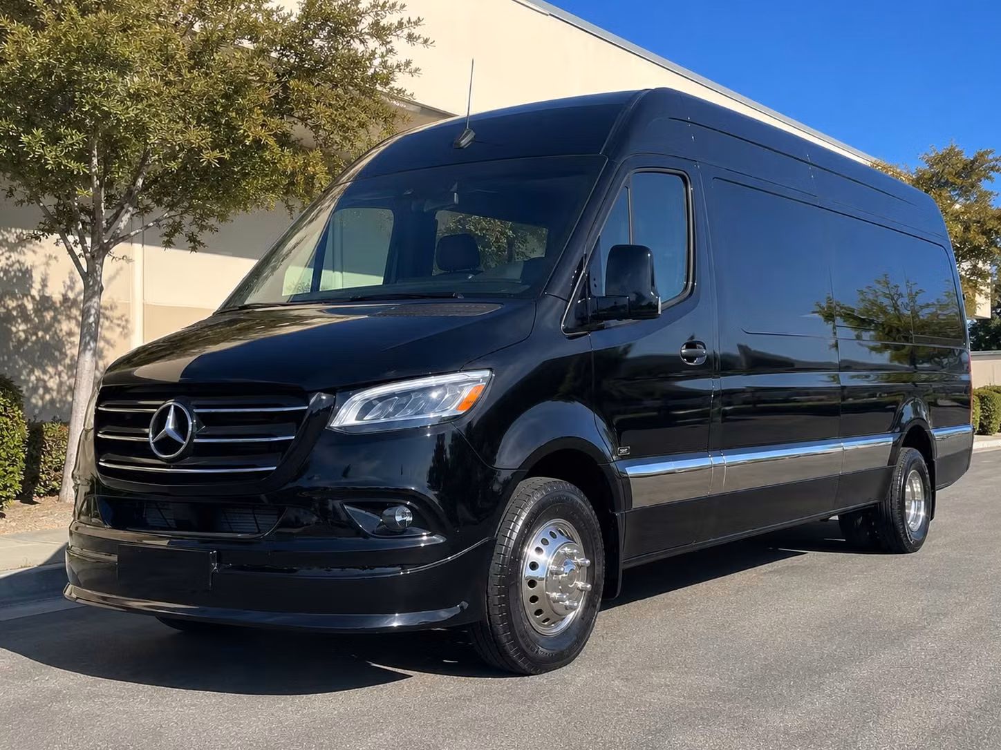 sprinter van with driver